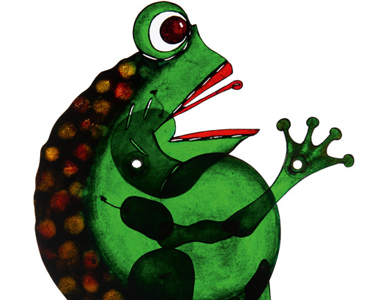 Frog, Cengiz Özek, 27 x 20 cm